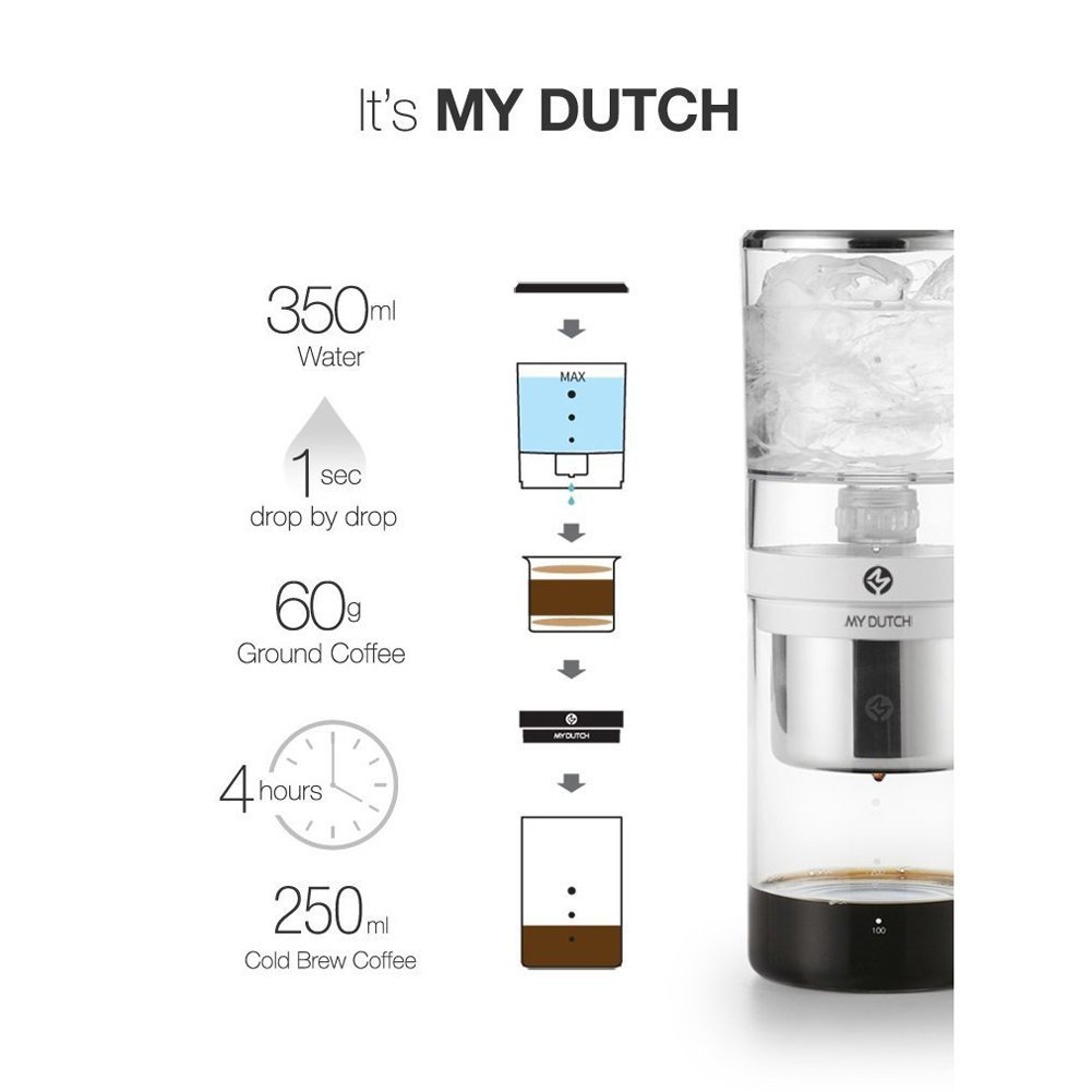 BEANPLUS MY DUTCH M350 Cold Brew Dutch Drip type coffee maker hand 