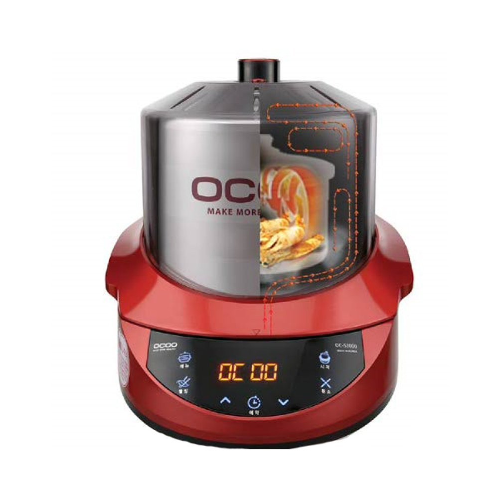 OCOO Slim Smart COOKER Herb Extractor All-in-one Cardron Boiling Water  Fermenter for Steamed Dish,Making Brewed Vinegar,Ginseng decoction Multi