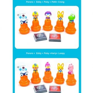 Pororo stamp play set Pororo stamp play- 5 kinds of Pororo Character stamps
