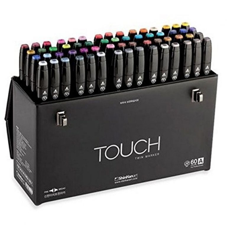 Shinhan Art Touch Twin 60 Marker Set 60a Set Korea E Market