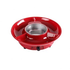 Hand made Chocolate Maker Fondue MK-900B Chocolate Fondue Pot Melt Port Chocolates 220V + Simple English User’s Guide on How to use