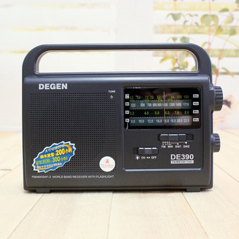 Portable AM/FM Shortwave Travel Radio World Band digital Receiver Local