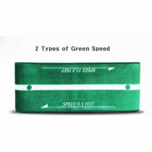 Golfami SM-560 Slim Putting Mat Hole cup set 25cm x 2M with 2 types of Speed