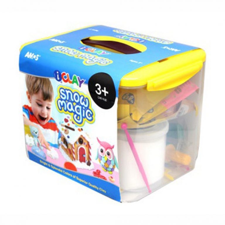 AMOS iClay Clays Snow Magic Clay Play Set – Korea E Market