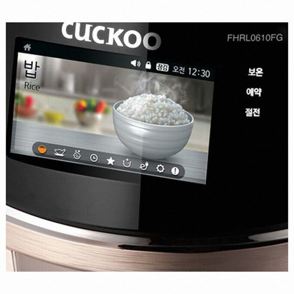 Cuckoo Crp Fhv Fg Lcd Color Dispaly Ih Electric Rice Pressure Cooker