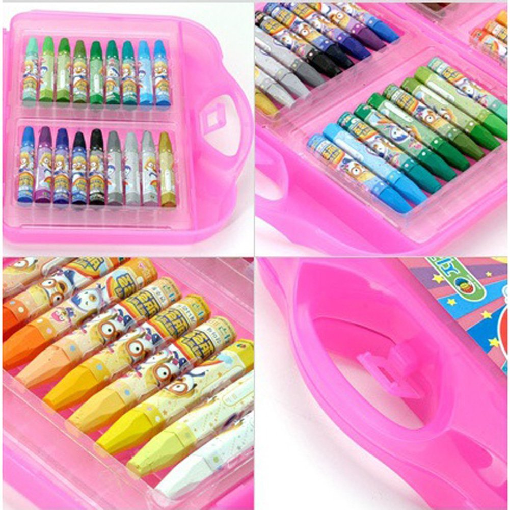 Pororo Character 36 Coloring NON Toxic Oil Pastel Crayon (Pink) – Korea E  Market