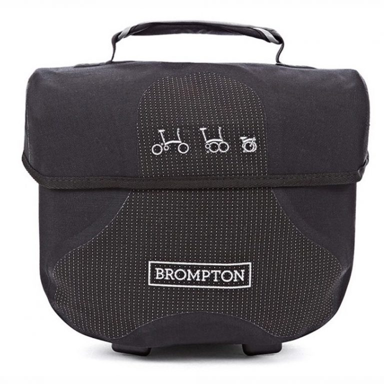 brompton o bag reflective black