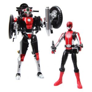 BANDAI Power Rangers GO-Busters RED BUSTER & CHEETA NICK Tokumei sentai Figure
