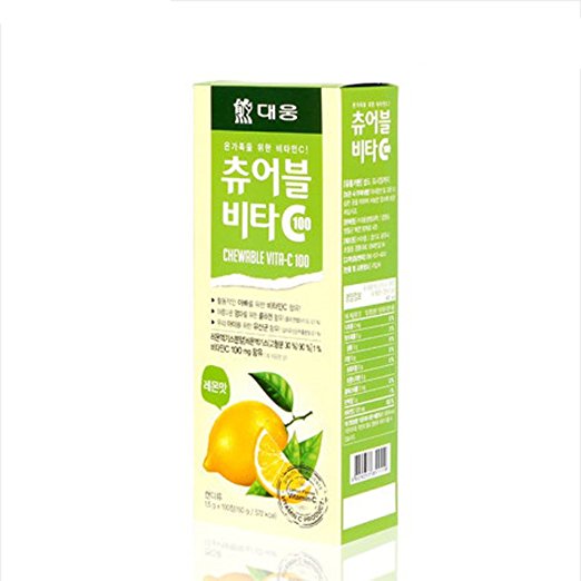 Daewoong Chewable VitaC Supplement Delicious Healthy Vitamin-C Soft ...