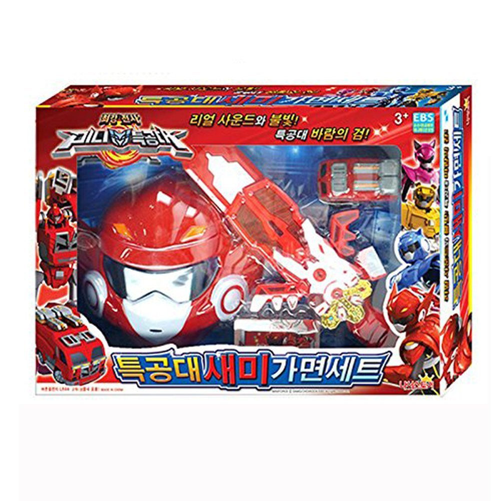 Mini Special force Saemi Mask Play Set for Korea Transformers Rangers.