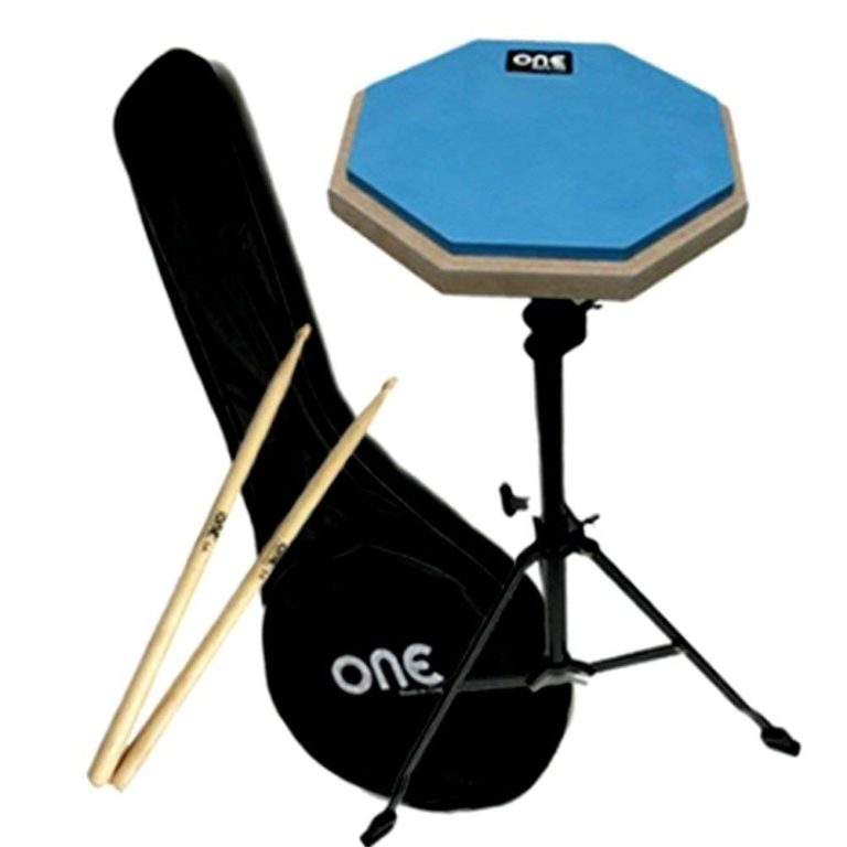 One Drum practice pad with stand and bag and drum sticks Korea E Market