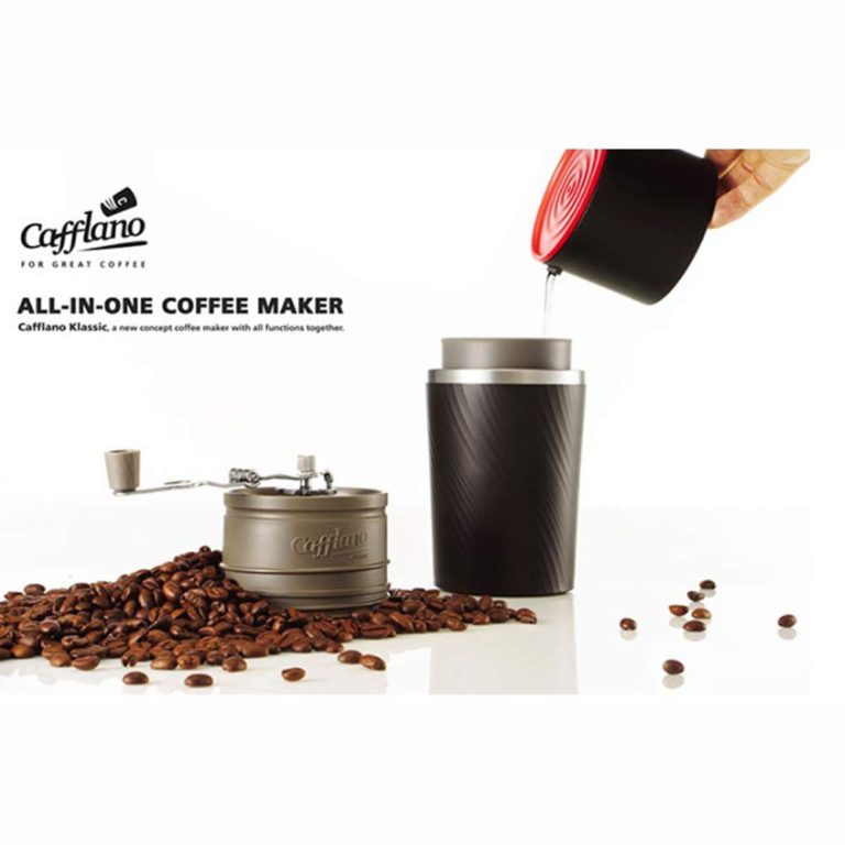 Cafflano Portable All-in-One Coffee bean Grinder Coffee ...