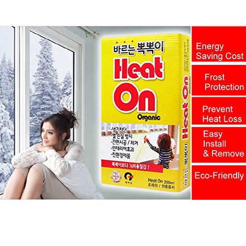 Heaton DIY Paint Smear Window Insulation Kit Thermal ...