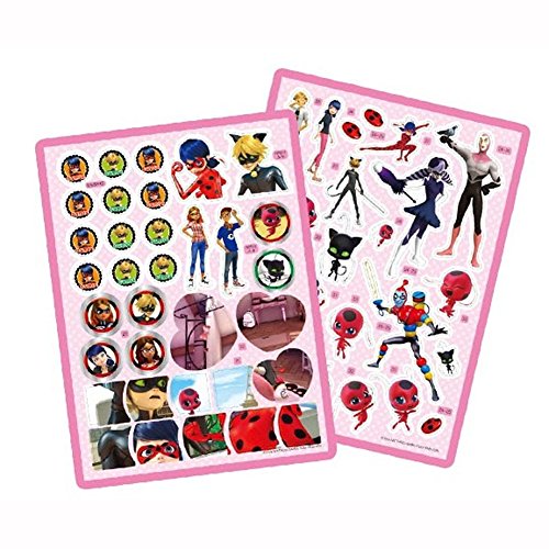 Miraculous Ladybug Black Cat Sticker Painting Play Book Removable DIY Fun T...