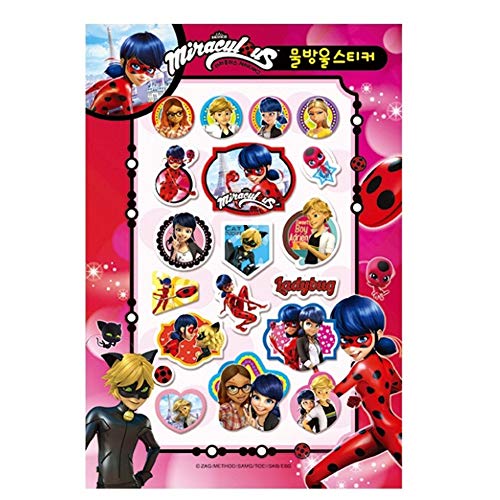 Miraculous Ladybug Multiple Sticker Book Removable DIY Fun Toy Play ...