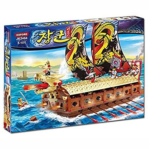 OXFORD] Block JK3464 Turtle Ship Admiral Yi Sun-shin Kids Toy