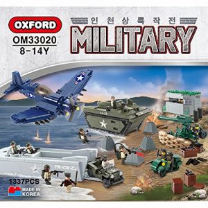 OXFORD Incheon Military Landing operation Kids Block Toy OM33020 1337PCS 8 – 14 Year Korea