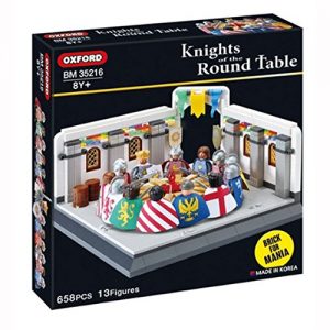 [OXFORD] Knight of the Round Table Kids Blodk Toy BM35216 658PCS