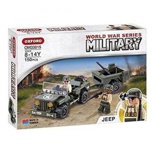 OXFORD OM33015 Military Jeep Puzzle Toy Bolck World War Series 8-14 year 150PCS