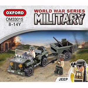 OXFORD OM33015 Military Jeep Puzzle Toy Bolck World War Series 8-14 year 150PCS