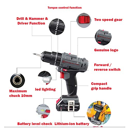 Swiss military best sale hammer drill review