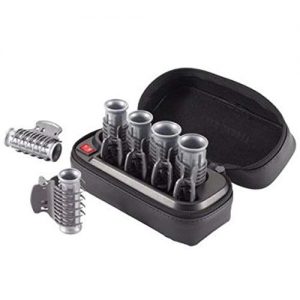 YB Portable Electric Instant Heat Hair Roll Hot Rollers with Heated Clips Hair Roll with Temperature…