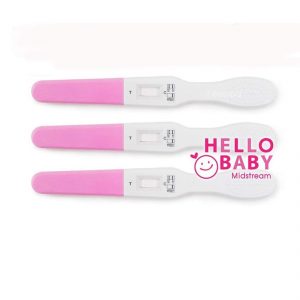 HELLOBABY Early Pregnancy Ovulation Test Stick Urine Midstream 3 Tests Run 4 Pack