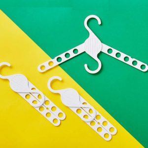 7PEN Smart Wing Clothes Hanger 5 Pieces Rack Clothing Hook Multi Hanging Super Magic