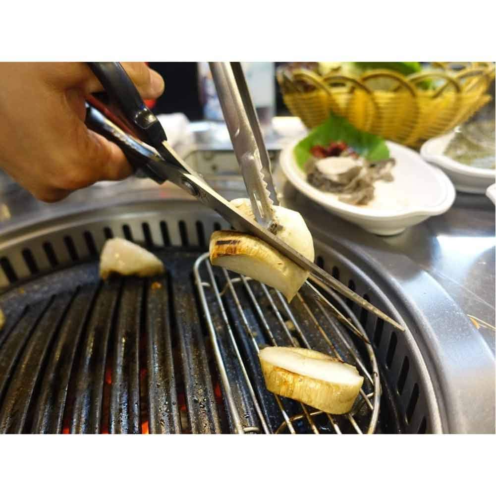 Korean BBQ Kalbi Meat Cutting Scissors Large by SD Queen 2Pack – Korea E  Market