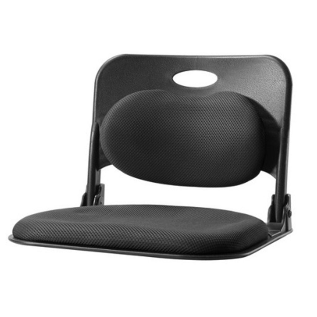 CHEONGSHIM Folderable Floor Chair With Heart Shaped