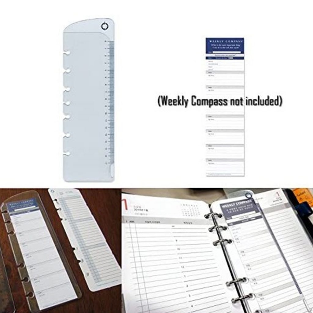 Franklin Planner 4 Pack of Ring-Bound Pouch Page Finder (Classic Size ...