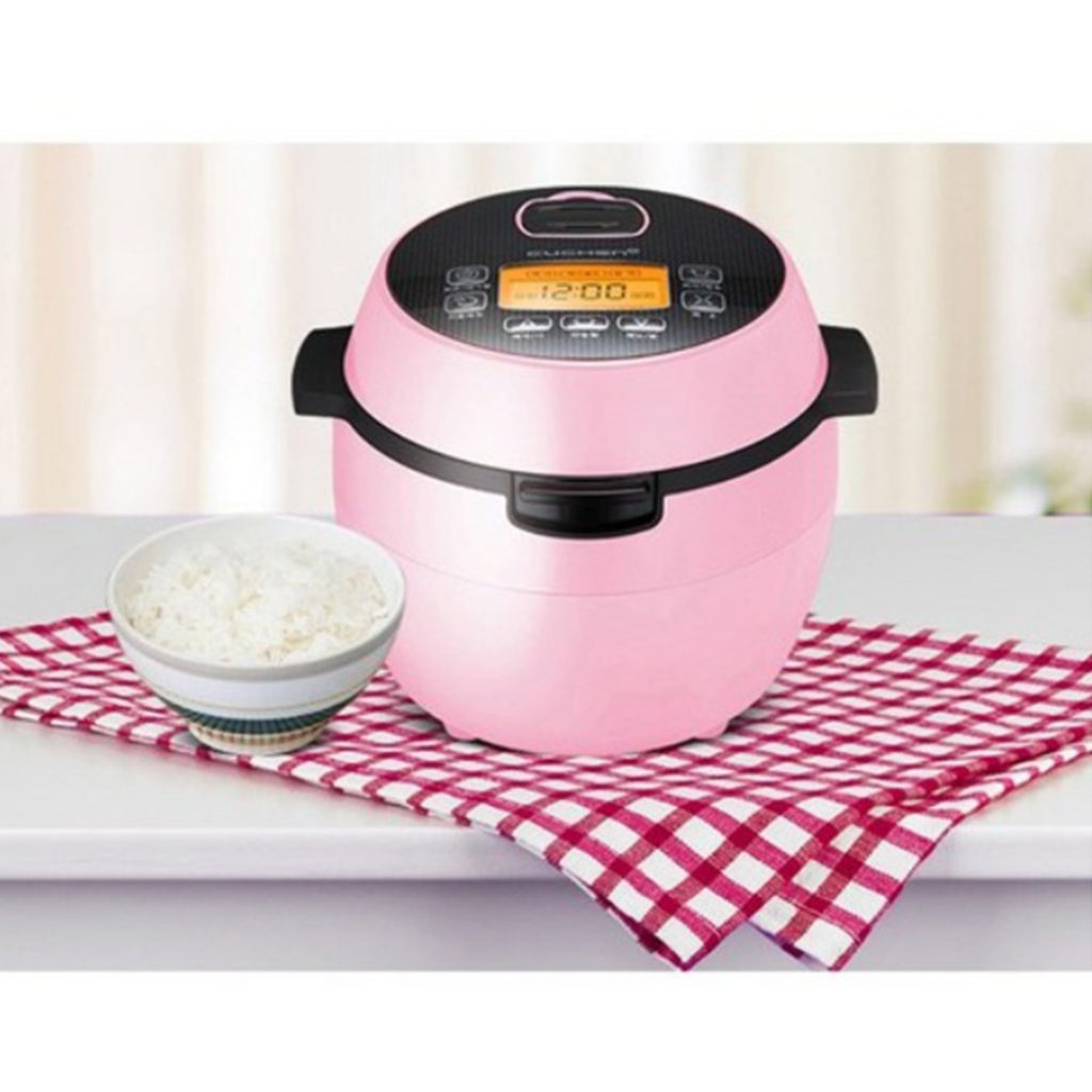 Cuchen Electric Mini Rice Cooker CJEA0305 For 3 People Pink Color 220V