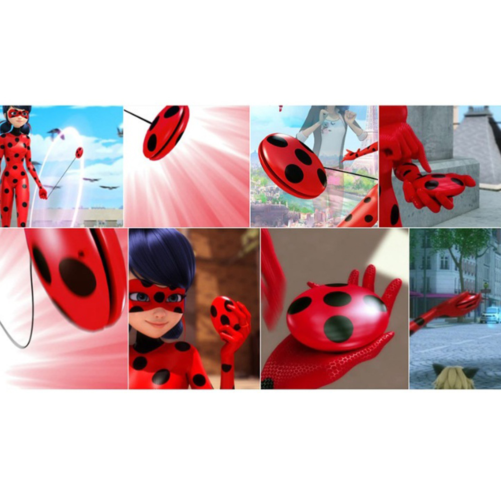 SSmall Miraculous Ladybug Auto Return Yo-Yo