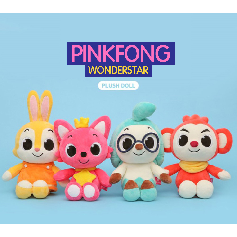 Pinkfong Wonderstar Plush Doll PINKFONG TV Character Toy Gift
