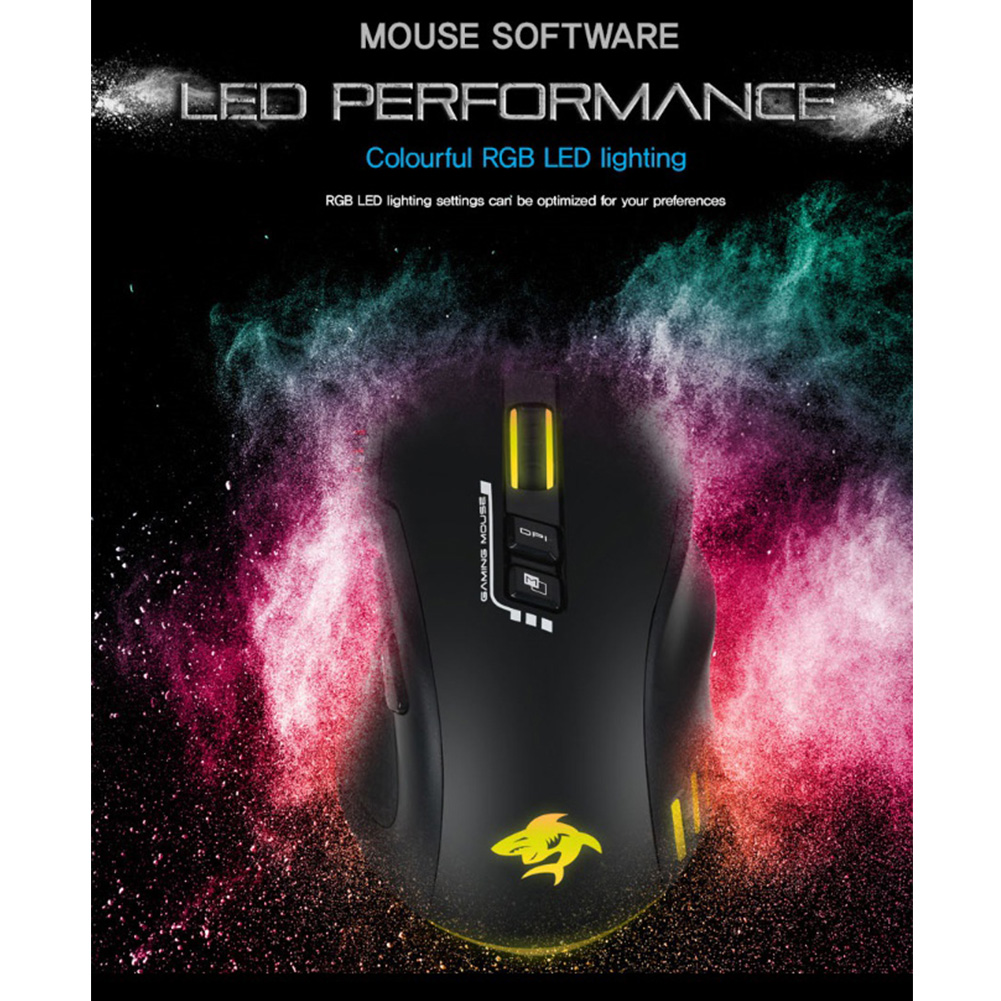 SHARKHAN XG300R RGB Extreme Gaming Mouse – Korea E Market