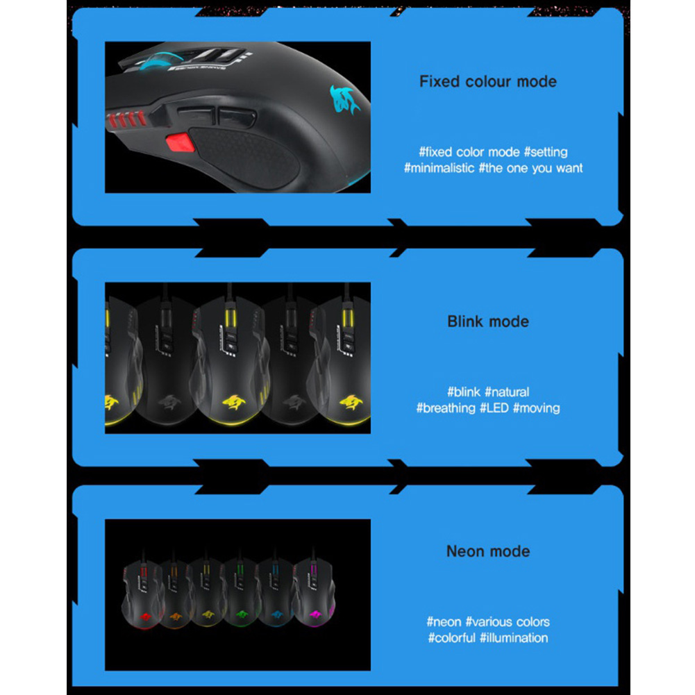 SHARKHAN XG300R RGB Extreme Gaming Mouse – Korea E Market