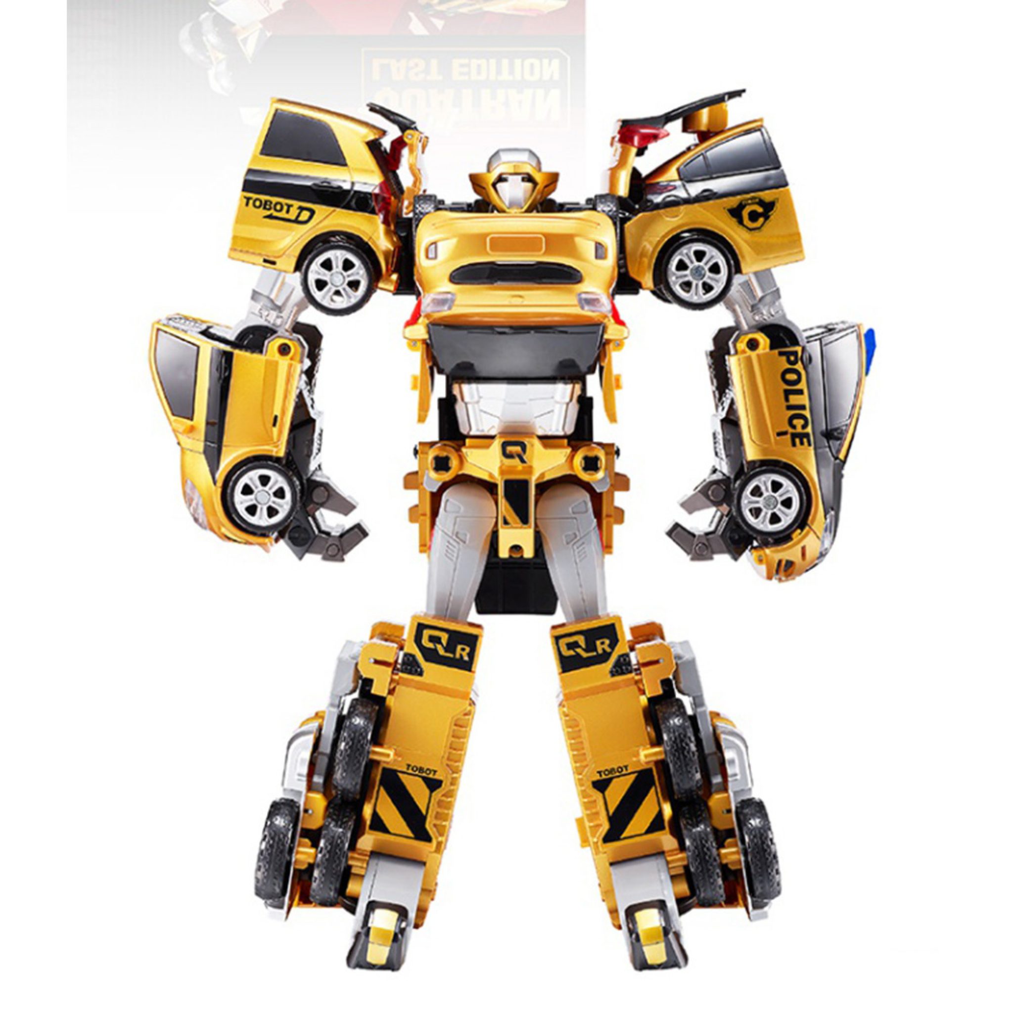 YOUNGSILUP Tobot Quadrant Transformer Robot Gold Edition Limited ...