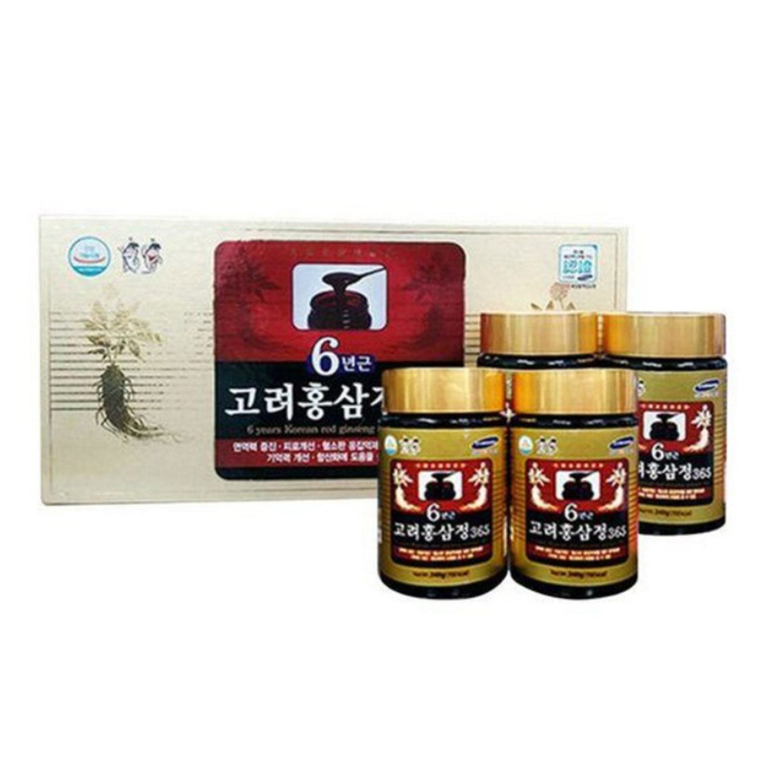 6 year Old Korean Korea Red Ginseng Extract 365 240g Set Korean 6 Years ...