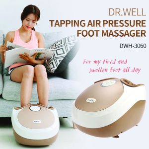 Dr.Well Tapping Massaging Function 3D T ereoscopic Air Foot Massagers DHW-3060 110v ~ 220v Korea
