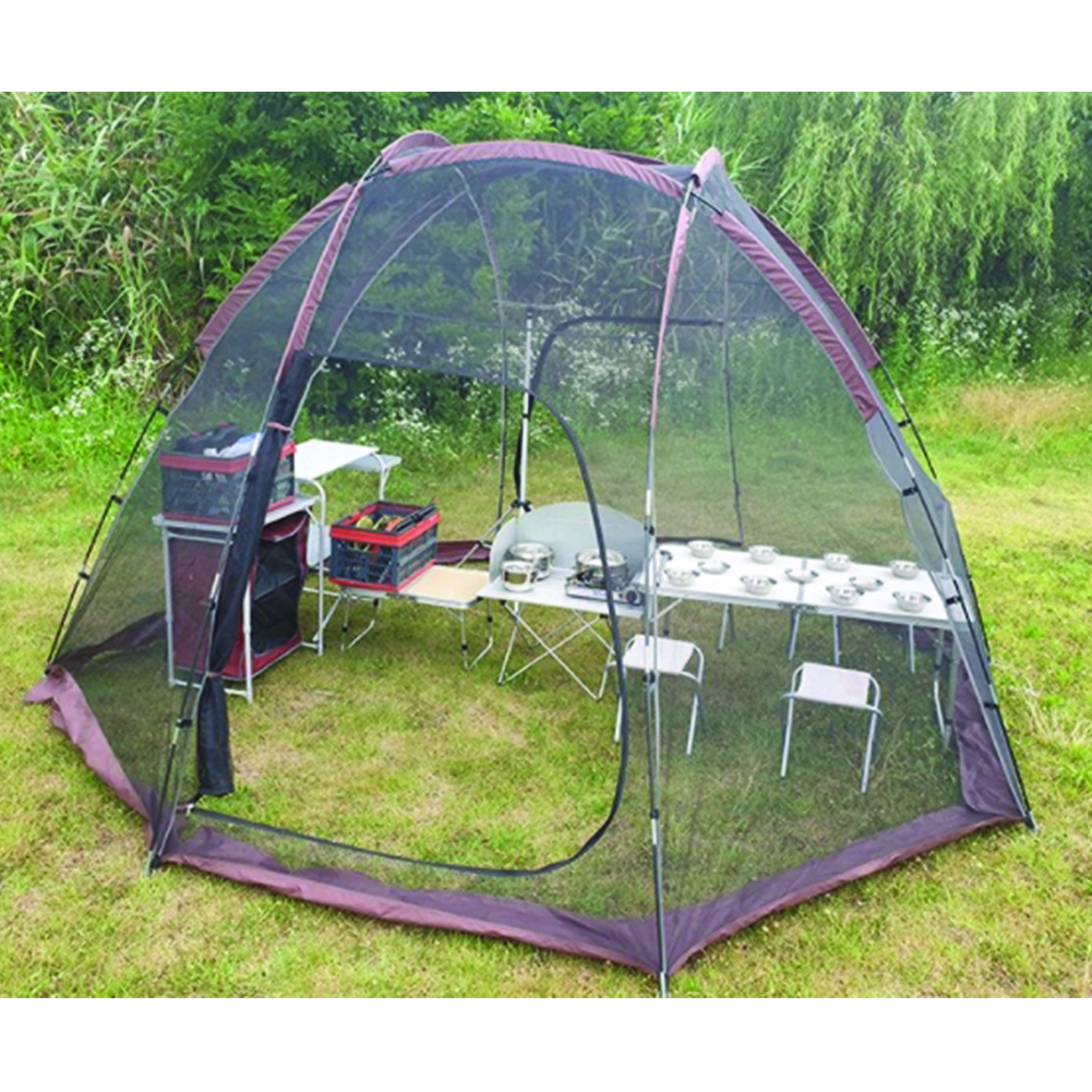 BELLOPA One Touch Outdoor Big Camping Screen Net House Full Mesh