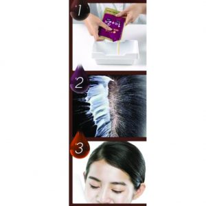 ReEn Permanent Hair Color Natural Black 60g x 5ct x 2