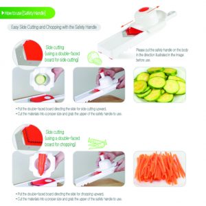 TULGIGS Vegetable V Chopping Knife For Side Cutting and Chopping With Only One Main Body