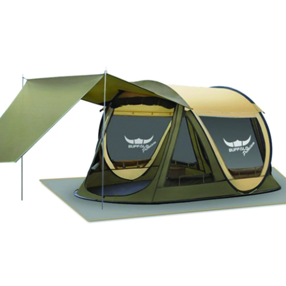 afrikansk Dalset fusion BUFFALO Premium Prima One Touch Pop-up Tent Quick& Easy Installation for 3  ~ 4 People – Korea E Market
