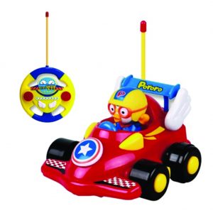 Pororo RC Racing Car Radio Remote Control Toy with Sound Effect