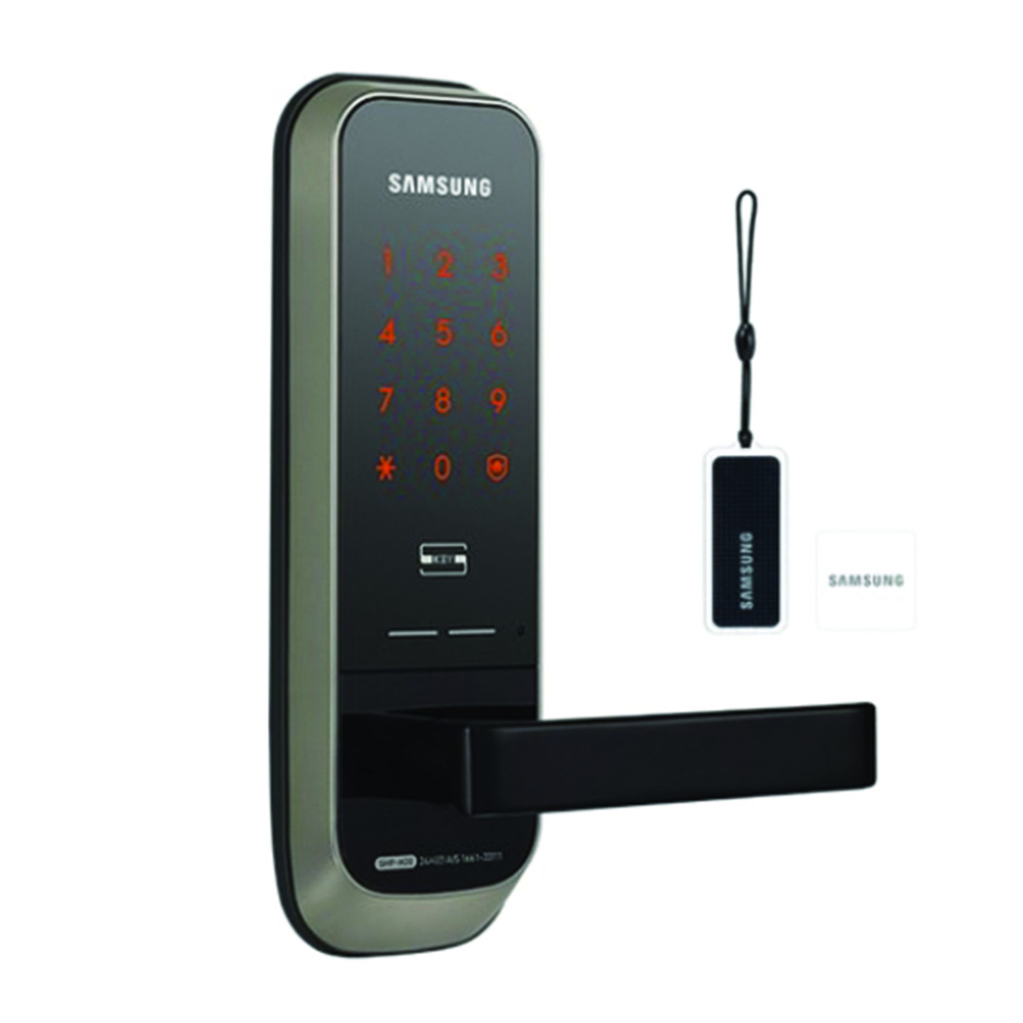 Samsung SHP-H20 Smart Digital Door Lock 2-way Password + Key tag