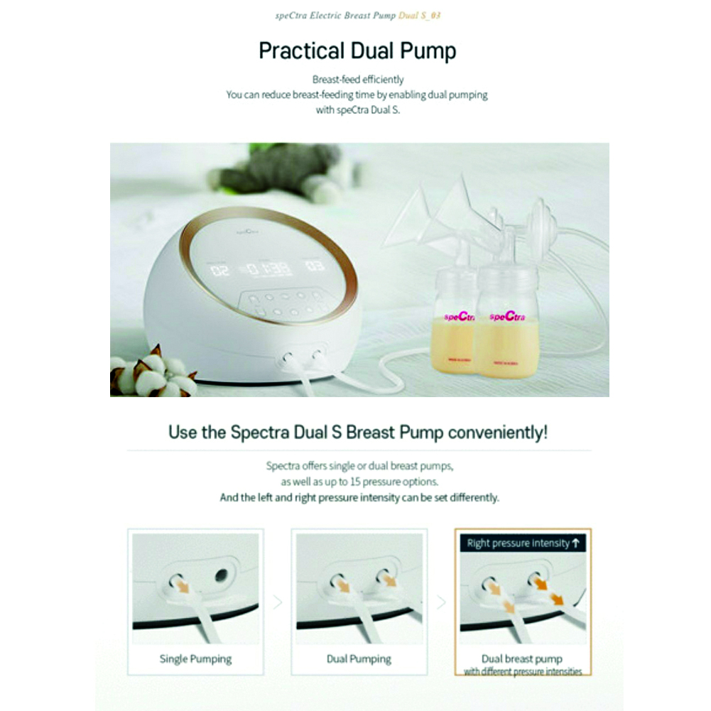 SPECTRA Dual S Electric Breast Pump