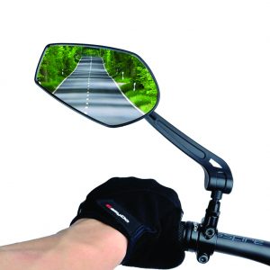 TULGIGS Universal Wide Angle Bike Cycling Real View Mirror With 360 Degree Angle Adjustment Joint for Handlebar 22-25mm Adjustable Left Right Bicycle Rearview Mirrors