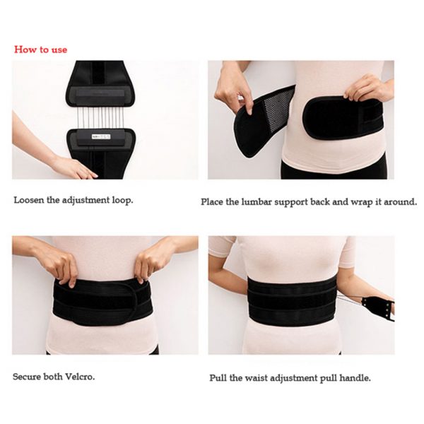 Dr. Well Body Crane Lower Back Waist Support Lumbar Brace Belt Waist ...