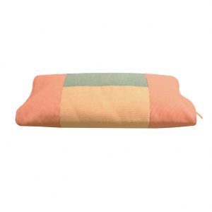 PARTY CRAFTZ Phytoncide Hinoki Cypress Wood Chip & Natural Latex Pillow Cover Ocher Color