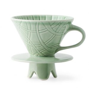 PARTY CRAFTZ Celadon Coffee Dripper Hand Drip Set For 1 ~ 2 People